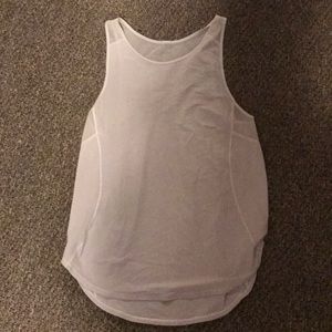 Lululemon size 8 sculpt tank white